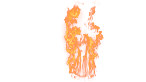 (4K) Loopable Wall Fire 10