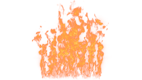 (4K) Loopable Wall Fire 27