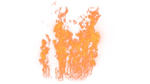 (4K) Loopable Wall Fire 29