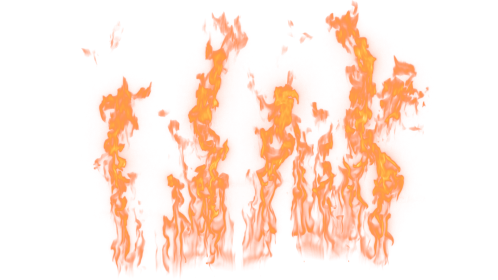 (4K) Loopable Wall Fire 30