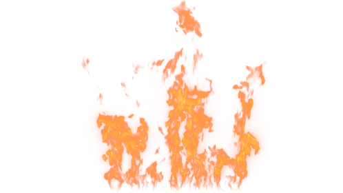 (4K) Loopable Wall Fire 31