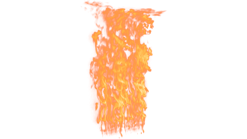 (4K) Loopable Wall Fire 36
