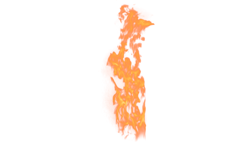 (4K) Loopable Wall Fire 37