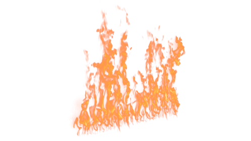 (4K) Loopable Wall Fire 39