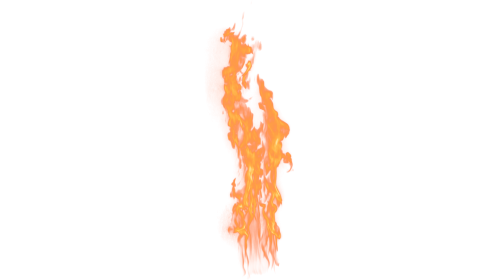 (4K) Loopable Wall Fire 40