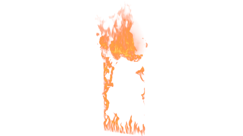 (4K) Loopable Window Fire 10