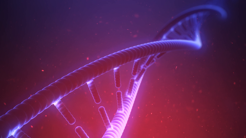 (4K) Looping DNA Background 1