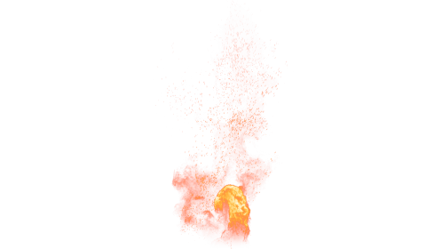 (4K) Looping Fire With Embers 5