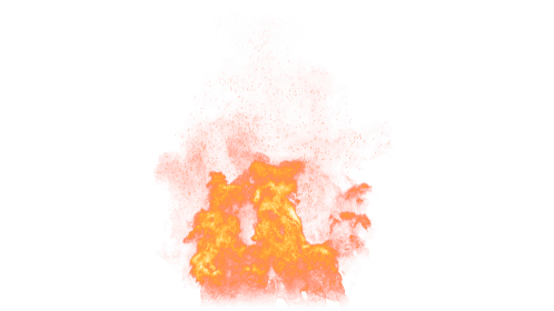 (4K) Looping Fire With Embers 7