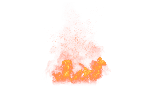 (4K) Looping Fire With Embers 8