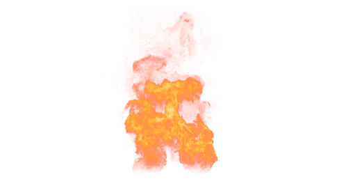 (4K) Looping Fire With Embers 9
