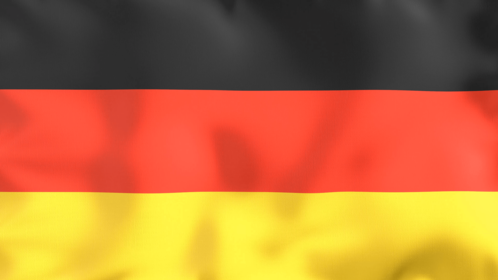 4K Looping Flag Germany