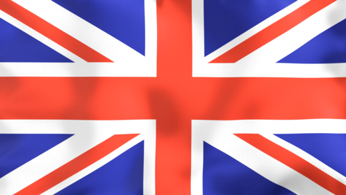 4K Looping Flag Great Britain