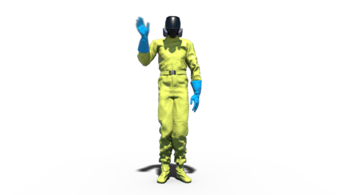 (4K) Looping Hazmat Wave 1