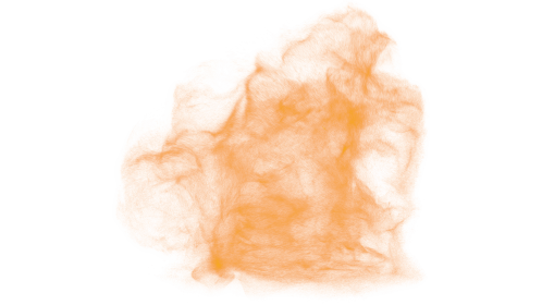 (4K) Looping Orange Magic Aura 2
