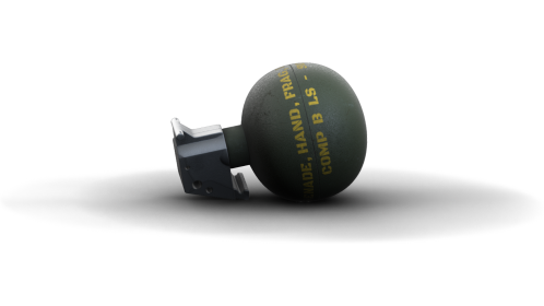 (4K) M67 Grenade Bounce In Frame 1