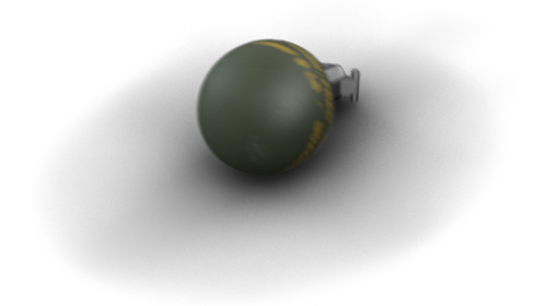 (4K) M67 Grenade Bounce In Frame 7