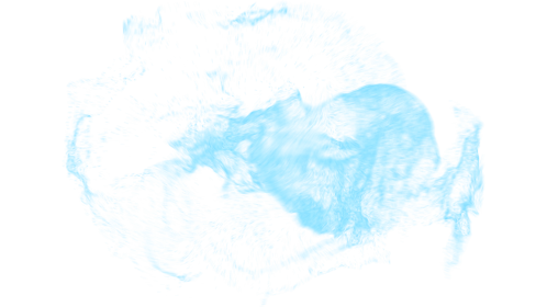 (4K) Magic Ball Blue Energy