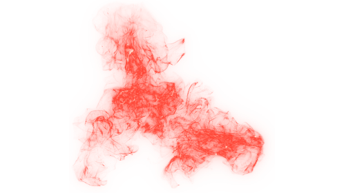 (4K) Magic Energy Burst 19 Red