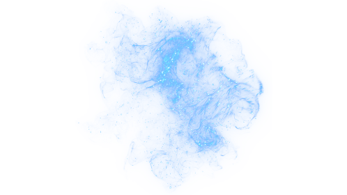 (4K) Magic Energy Burst 21 Blue