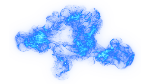 (4K) Magic Energy Burst 30 Blue