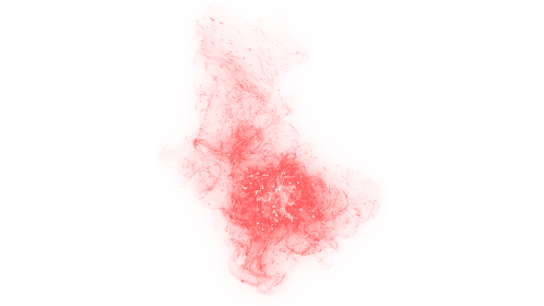 (4K) Magic Energy Burst 33 Red