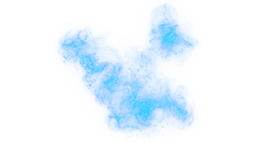 (4K) Magic Energy Burst 35 Blue