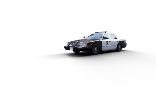 (4K) Police Car Drift 2