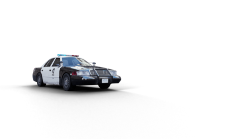 (4K) Police Car Drift 3