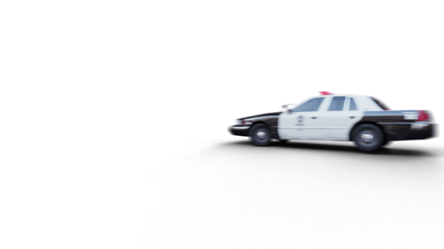 (4K) Police Car Drift 4