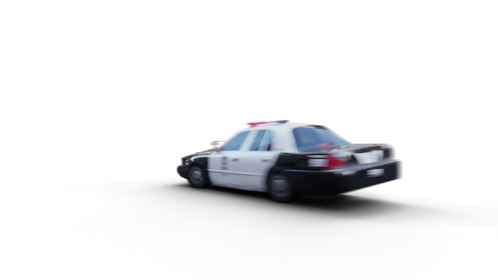 (4K) Police Car Drift 8