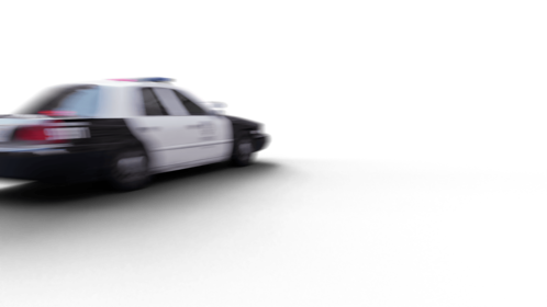 (4K) Police Car Driveby 6