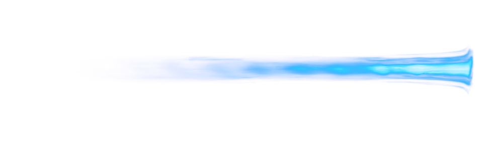 (4K) Rocket Exhaust Blue Side