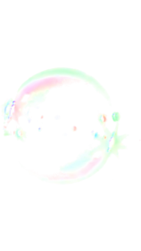 (4K) Single Soap Bubble Fall 1