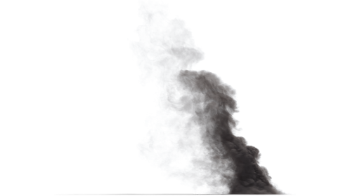 (4K) Smoke Plume Small 6