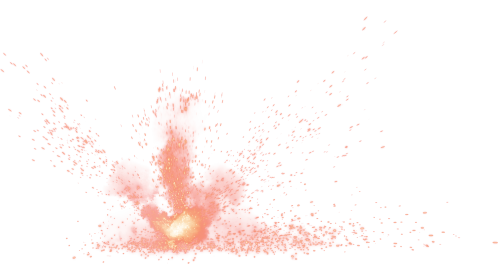 (4K) Spark Burst Ground Wide 14