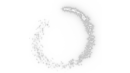 (4K) Sparkle Motion Circle 2 White