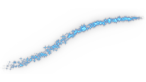 (4K) Sparkle Motion Line Blue