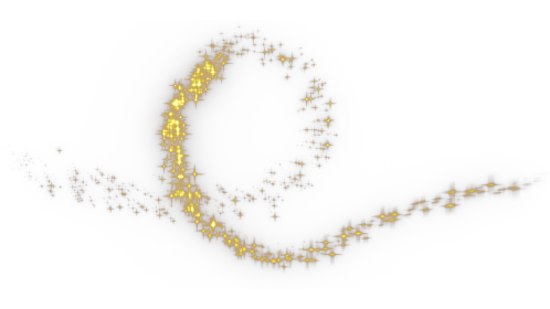 (4K) Sparkle Motion Loop 2 Yellow