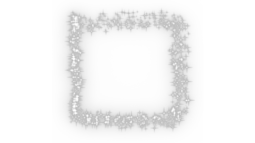 (4K) Sparkle Motion Square White