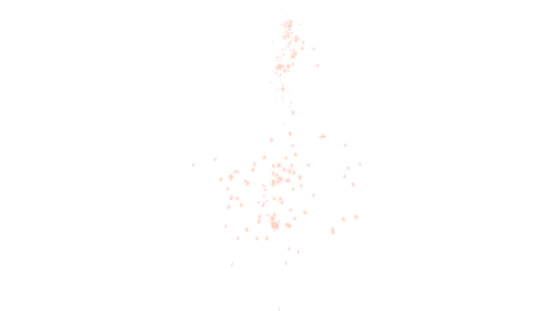 (4K) Sparks Burst Falling Wide 3