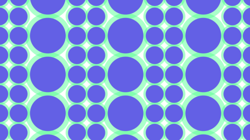 (4K) Transition Matte Dots Growing