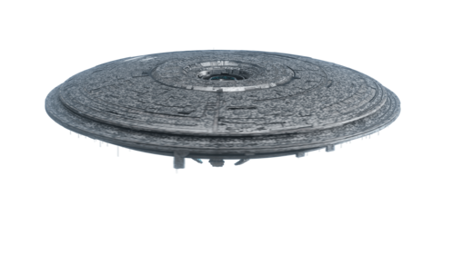 (4K) Ufo Spinning 1 Above