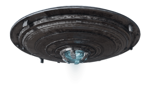 (4K) Ufo Spinning 3 Below C