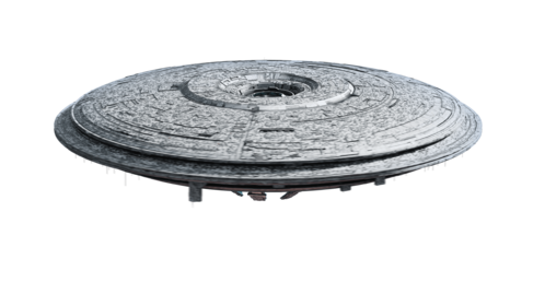 (4K) Ufo Spinning 5 Above