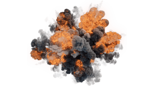 (4K) Ultimate Explosion 5 Aerial