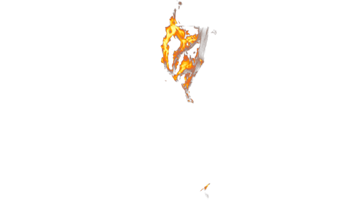 (4K) Wall Fire 9