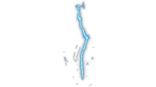 (4K) Anime Lightning Bolt 3