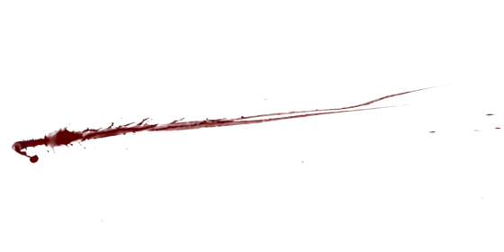 Blood Splatter Slice Wall 6