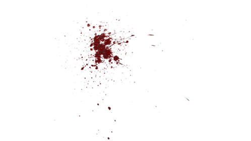 Blood Splatter Wall Small 6